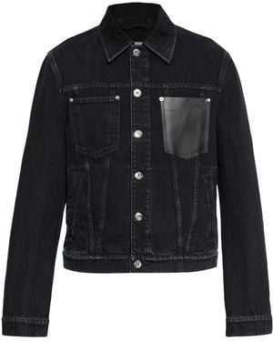 Lanvin Cotton Denim Jacket - Black