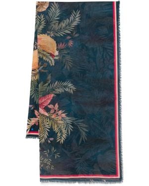 Zimmermann Printed Cotton Pareo - Blue