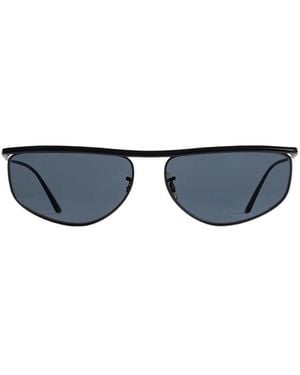 KHAITE Steel Woman Sunglasses - Blue