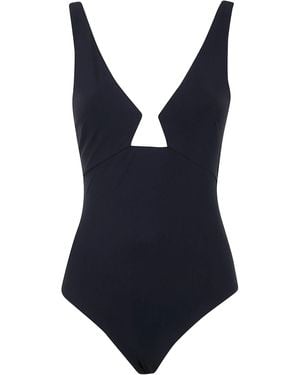 Zimmermann Cut-out Swimsuit - Blue