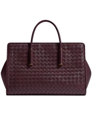 Bottega Veneta Small Barbara Tote - Purple
