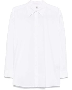 TOTEME Organic Cotton Shirt - White