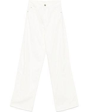 Ermanno Scervino Logo-patch Jeans - White