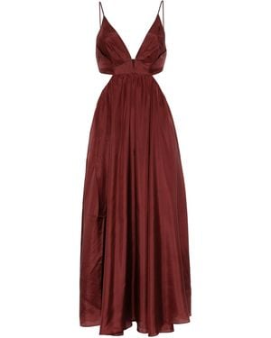 Zimmermann Cutout Dress - Red