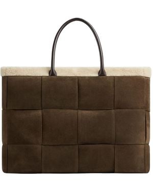 Bottega Veneta Large Arco Tote - Brown