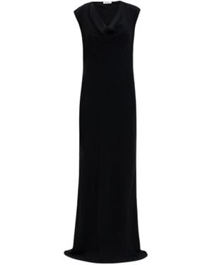 The Row Tefra Maxi Dress - Black