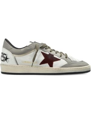 Golden Goose "Ballstar Double Upper" Sports Shoes - White