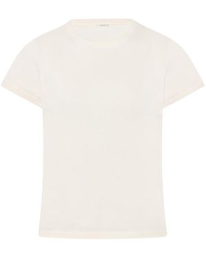 The Row Torya T-shirt In Cotton - White