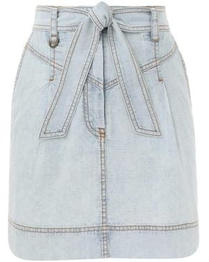 Zimmermann Denim Skirt - Blue