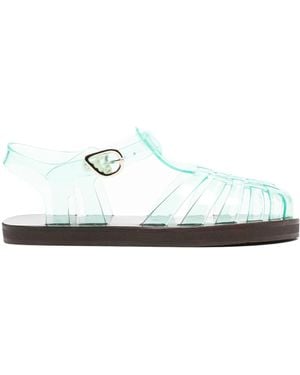Ancient Greek Sandals Homeria Jelly Flat Sandals - White