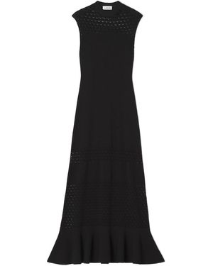Lanvin A-line Maxi Dress - Black