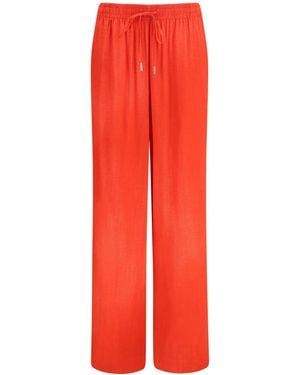 Ermanno Scervino Drawstring Trousers - Red