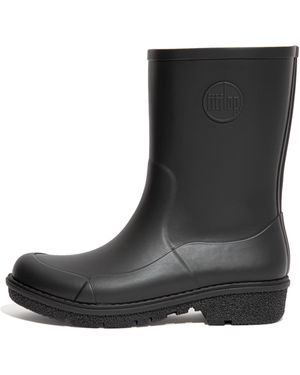Fitflop Wonderwelly Short Wellington Boots - Black