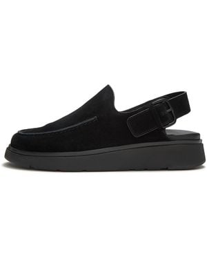 Fitflop Gen-Ff Suede Back-Strap Mules, All, Size: Uk - Black