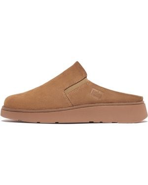 Fitflop Gen-Ff Suede Mules, Desert Tan, Size: Uk - Brown