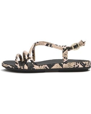 Fitflop Gracie Leather Strappy Back-Strap Sandals - Multicolour