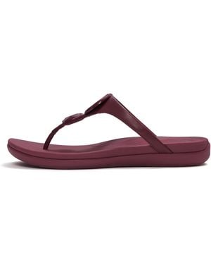 Fitflop Solay Toe-Post Sandals - Purple