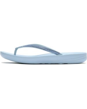 Fitflop Iqushion Sparkle Flip-Flops - Blue