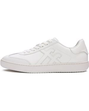 Fitflop The Dash Leather Trainers - White