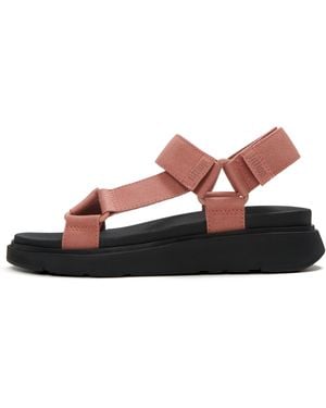 Fitflop Gen-Ff Adjustable Denim Back-Strap Sandals - Brown
