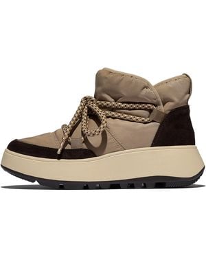 Fitflop F-Mode Laced Booties - Brown