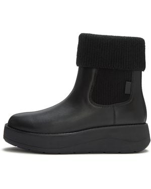 Fitflop Gen-Ff Roam Leather Boots, Size: Uk - Black