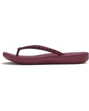 Fitflop Iqushion Ergonomic Flip-Flops - Purple