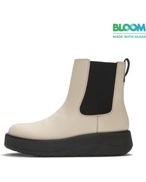 Fitflop Gen-Ff Roam Leather Chelsea Boots, Taupe, Size: Uk - Black