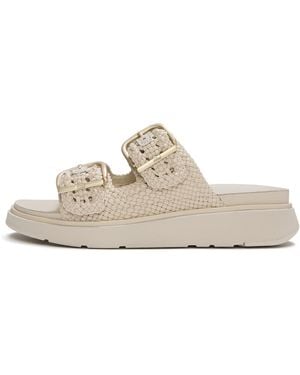 Fitflop Gen-Ff Two-Bar Slides - Natural