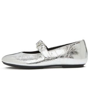 Fitflop Delicato Leather Mary Janes - White