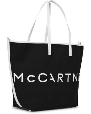 Stella McCartney Stella Canvas Tote - Black