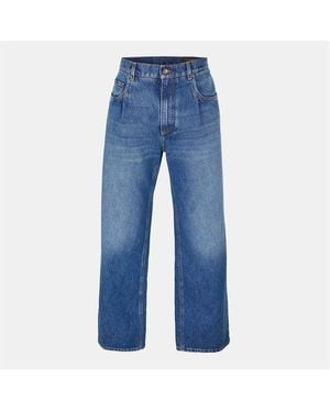 Dolce & Gabbana Relaxed Straight Leg Jeans - Blue