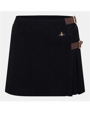 Vivienne Westwood Viv Bea Kilt - Black