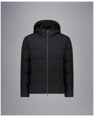 Paul & Shark Typhoon Short Puffer Jacket - Black