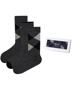 Pringle of Scotland 3pckgiftboxs Sn44 - Black