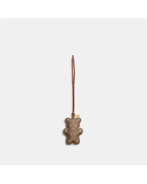 COACH Puffy Charm Keyring - Metallic
