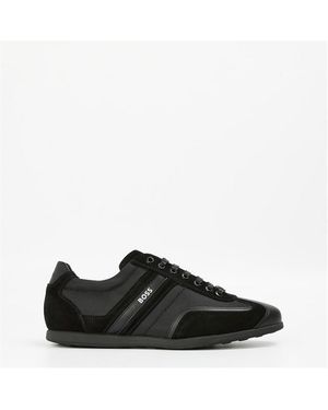 BOSS Stiven Trainers, Sleek Design, Craftsmanship - Black
