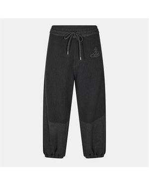 Vivienne Westwood Viv Ibiza Closed Cuff Fleece Joggers - Blue