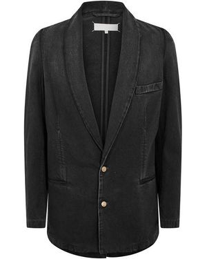 Maison Margiela Japanese Denim Blazer - Black