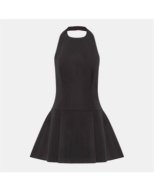 Odd Muse The Ultimate Muse Dropped Hem Mini Dress - Black