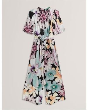Ted Baker Wide Leg Jumpsuit - Black