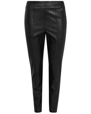 Ted Baker Vllada Leather Trousers - Black