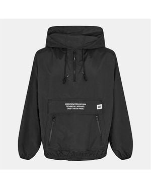 Neighborhood Nbrhd Anorak Softshell Jacket - Black