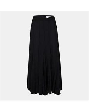 Chloé Silk Maxi Dress - Black