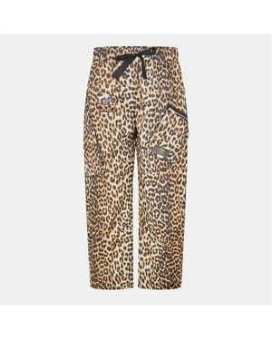 Ganni Duchss Trainer Cargo Trousers - Natural