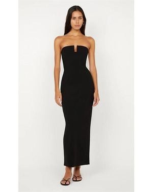 Bec & Bridge Rafi Strapless Bodycon Dress - Black