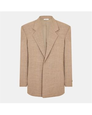 Fear Of God Relaxed Fit Blazer - Natural
