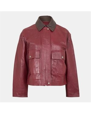 Rag & Bone Nonie Leather Tailored Fit Jacket
