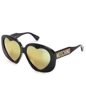 Moschino Oversized Sunglasses - Green