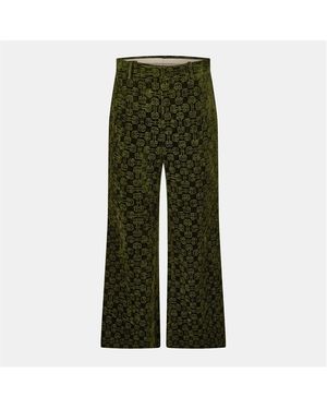 Gucci Straight Fit Trousers - Green